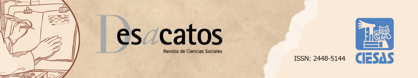 Desacatos. Revista de Ciencias Sociales Banner